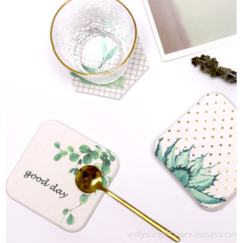 Fast drying coaster holder homeware gift